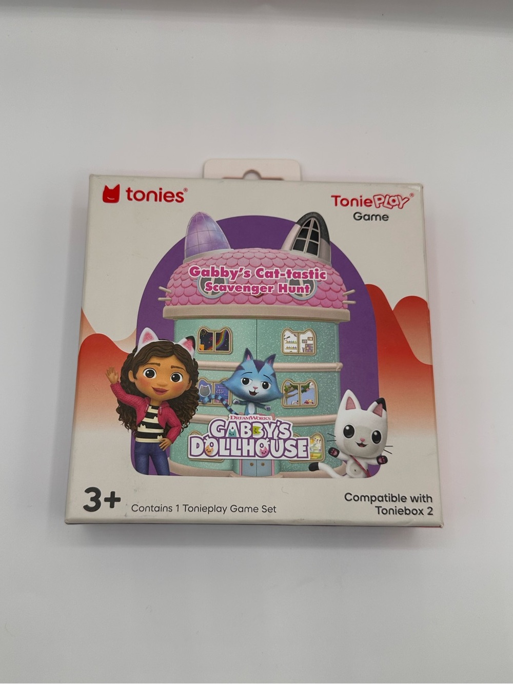 tonies Tonieplay Gabby's Dollhouse: Gabby's
Cat-tastic Scavenger Hunt Game